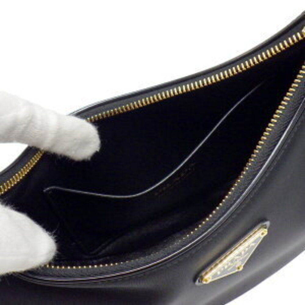Prada 2way Shoulder Bag Black Leather - Picture 5 of 10